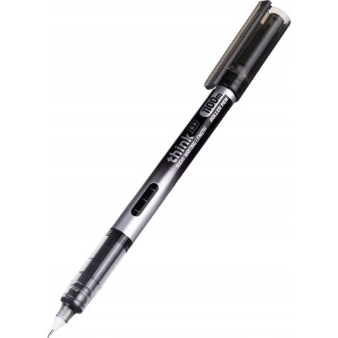 Pióro kulkowe 0,5 mm THINK czarne EQ300BK DELI Pióro kulkowe 0,5 mm THINK czarne EQ300BK DELI