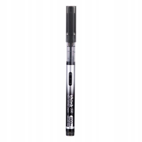 Pióro kulkowe 0,5 mm THINK czarne EQ300BK DELI Pióro kulkowe 0,5 mm THINK czarne EQ300BK DELI
