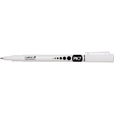 Pióro kulkowe 0.7mm PK07/A czarne 404-000 RYSTOR Pióro kulkowe 0.7mm PK07/A czarne 404-000 RYSTOR