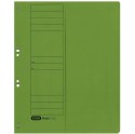 Skoroszyt wpinany do segregatora 1/2 A4 zielony 100551879 ELBA