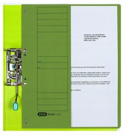 Skoroszyt wpinany do segregatora 1/2 A4 zielony 100551879 ELBA