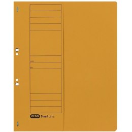 Skoroszyt wpinany do segregatora 1/2 A4 żółty 100551878 ELBA