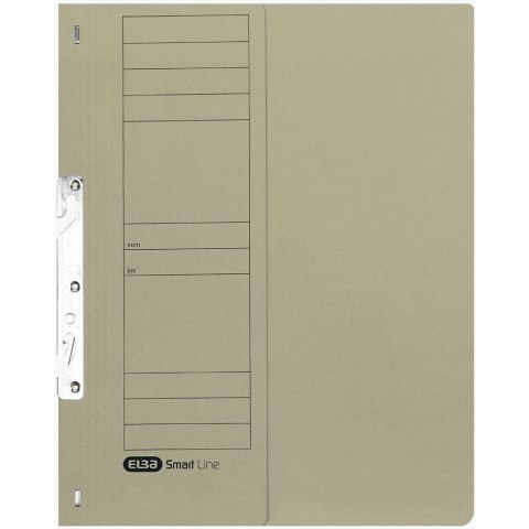 Skoroszyt wpinany do segregatora hakowy 1/2 A4 szary 100551894 ELBA Skoroszyt wpinany do segregatora hakowy 1/2 A4 szary 100551894 ELBA