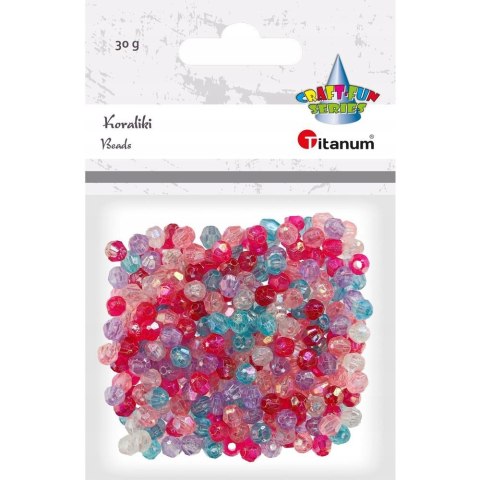 Koraliki kolorowe 6mm 30g. 390751 Koraliki kolorowe 6mm 30g. 390751
