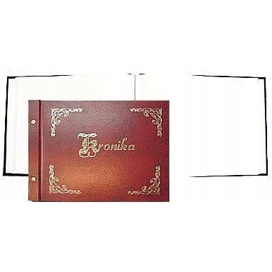 Kronika 345x255mm pozioma bordo złocona 1829-319-030 WARTA Kronika 345x255mm pozioma bordo złocona 1829-319-030 WARTA