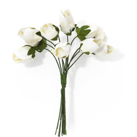 Kwiaty papierowe TULIPANY bukiet biały (10szt.) 252000 Galeria Papieru Kwiaty papierowe TULIPANY bukiet biały (10szt.) 252000 Galeria Papieru