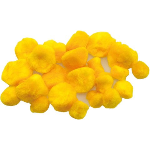 Pompony żółte mix rozm. 24szt. POM39 BREWIS Pompony żółte mix rozm. 24szt. POM39 BREWIS
