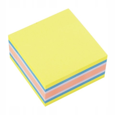 Bloczek samoprzylepny 75x75mm 400k mix neon mango D.RECT (110626) Bloczek samoprzylepny 75x75mm 400k mix neon mango D.RECT (110626)