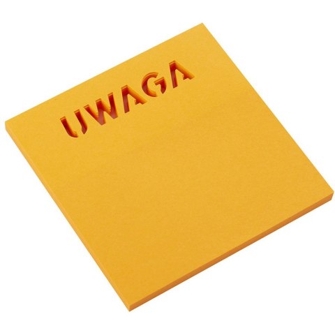 Bloczek samoprzylepny 75x75mm UWAGA 50k 110328 SMART Bloczek samoprzylepny 75x75mm UWAGA 50k 110328 SMART