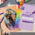 Blok rysunkowy szkolny A4 pastelowy 10 kartek 100g 400166081 OXFORD