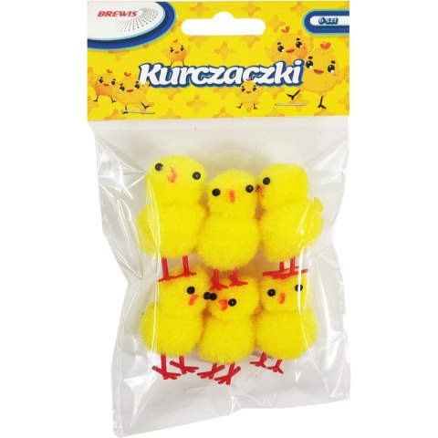 Kurczaki 3,5cm (6 sztuk) SKE4 BREWIS Kurczaki 3,5cm (6 sztuk) SKE4 BREWIS