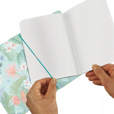 Notatnik Flex A5 40 kartek w kropki Notes Ladylike Jungle 50044283 HERLITZ Notatnik Flex A5 40 kartek w kropki Notes Ladylike Jungle 50044283 HERLITZ
