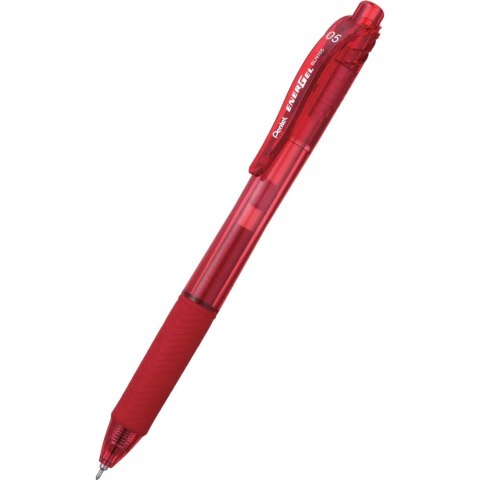 Cienkopis kulkowy PENTEL ENERGEL 0,5mm BLN105 czerwony Cienkopis kulkowy PENTEL ENERGEL 0,5mm BLN105 czerwony