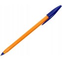 Długopis niebieski BIC ORANGE 0.7mm ekonomiczny do codziennego użytku
