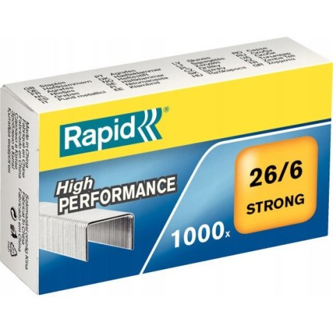 Zszywki 26/6 Strong (1000szt) 24861400 RAPID Zszywki 26/6 Strong (1000szt) 24861400 RAPID