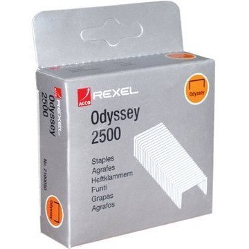 Zszywki REXEL ODYSSEY 9/13 (2500szt) 2100050 Zszywki REXEL ODYSSEY 9/13 (2500szt) 2100050