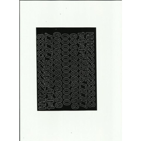 Cyfry samoprzylepne 1,5cm (8) czarne ARTDRUK Cyfry samoprzylepne 1,5cm (8) czarne ARTDRUK