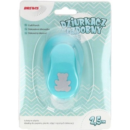 Dziurkacz ozdobny 2,5 cm MIŚ D25-12 BREWIS Dziurkacz ozdobny 2,5 cm MIŚ D25-12 BREWIS