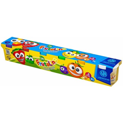 Masa plastyczna FRUTOLINA zestaw 6 sztuk x 100g 336122011 ASTRA Masa plastyczna FRUTOLINA zestaw 6 sztuk x 100g 336122011 ASTRA