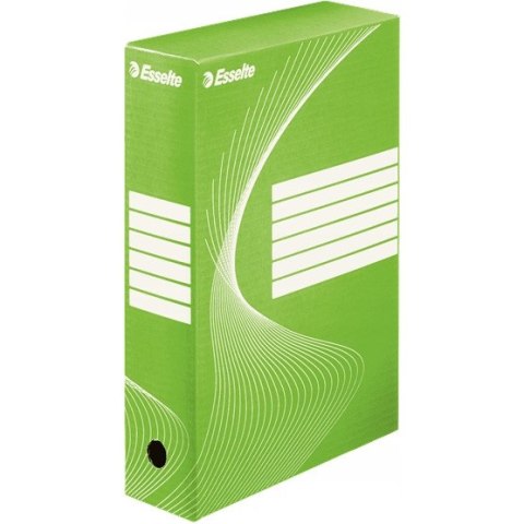Pudło archiwizacyjne na dokumenty 80mm Standard zielone 128414 ESSELTE Pudło archiwizacyjne na dokumenty 80mm Standard zielone 128414 ESSELTE