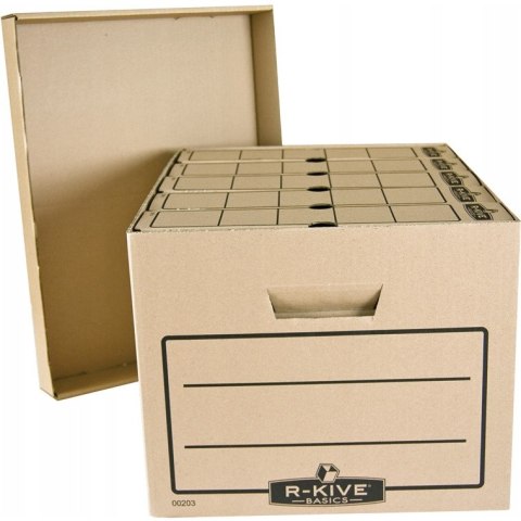Pudło archiwizacyjne zbiorcze z pokrywką R-KIVE BASIC do dużych dokumentów 0020303 FELLOWES Pudło archiwizacyjne zbiorcze z pokrywką R-KIVE BASIC do dużych dokumentów 0020303 FELLOWES