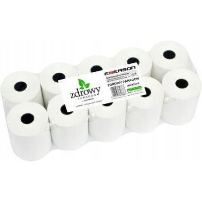 Rolki termiczne 28x25m 10szt. EMERSON rt02825wff zdrowy paragon Rolki termiczne 28x25m 10szt. EMERSON rt02825wff zdrowy paragon