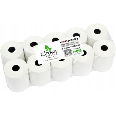 Rolki termiczne 57x20mm (10 sztuk) do drukarek fiskalnych zdrowy paragon rt05720wkff EMERSON Rolki termiczne 57x20mm (10 sztuk) do drukarek fiskalnych zdrowy paragon rt05720wkff EMERSON