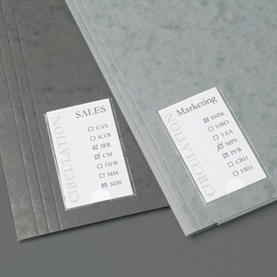 Samoprzylepne kieszenie na etykiety 3L 35x102mm (12szt.) 10325 Samoprzylepne kieszenie na etykiety 3L 35x102mm (12szt.) 10325