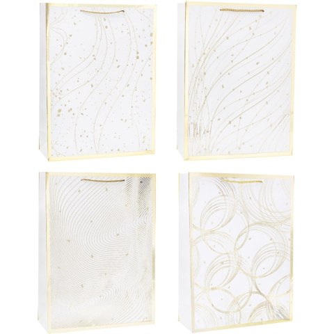 Torebka prezentowa 18x23x8cm TG-23065-HS-A5 ROZETTE Torebka prezentowa 18x23x8cm TG-23065-HS-A5 ROZETTE