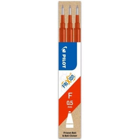 Wkład FRIXION CLIKER 0,5mm czerwony (3szt) PIBLS-FR5-R-S3-E PILOT Wkład FRIXION CLIKER 0,5mm czerwony (3szt) PIBLS-FR5-R-S3-E PILOT