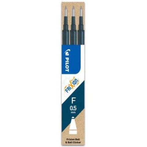 Wkład FRIXION CLIKER 0,5mm granatowy (3szt) PIBLS-FR5-BB-S3-E PILOT Wkład FRIXION CLIKER 0,5mm granatowy (3szt) PIBLS-FR5-BB-S3-E PILOT