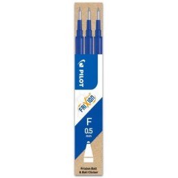 Wkład FRIXION CLIKER 0,5mm niebieski (3szt) PIBLS-FR5-L-S3-E PILOT