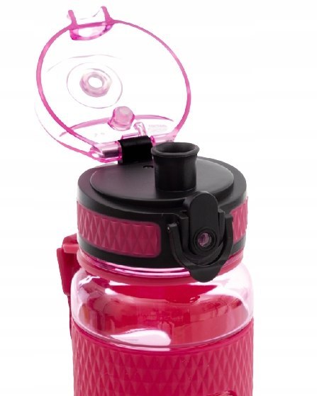 Bidon na wodę AQUA PURE neon pink 400ml 511023007 ASTRA Bidon na wodę AQUA PURE neon pink 400ml 511023007 ASTRA