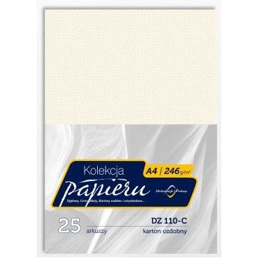 Karton wizytówkowy A4 246g DZ110-C (25) MICHALCZYK I PROKOP Karton wizytówkowy A4 246g DZ110-C (25) MICHALCZYK I PROKOP