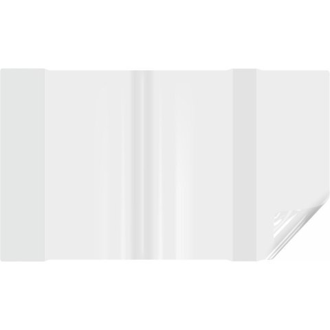 Okładki regulowane na książki i zeszyty A4 bezbarwne 25 sztuk 30,3 x40,8-44cm OZB-46 BIURFOL Okładki regulowane na książki i zeszyty A4 bezbarwne 25 sztuk 30,3 x40,8-44cm OZB-46 BIURFOL