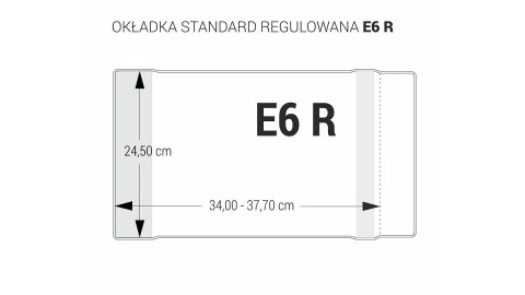 Okładki regulowane na książki i zeszyty E6 bezbarwne 5 sztuk 24,5x34-37,7cm OZB5-47 BIURFOL Okładki regulowane na książki i zeszyty E6 bezbarwne 5 sztuk 24,5x34-37,7cm OZB5-47 BIURFOL