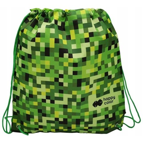 Worek na obuwie PIXI zielony 34x40cm HA 2230 2430-PI3 HAPPY COLOR Worek na obuwie PIXI zielony 34x40cm HA 2230 2430-PI3 HAPPY COLOR