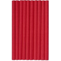 Bibuła marszczona CREATINIO 10 sztuk 50x200cm ciemny czerwony 400153896 TOP 2000