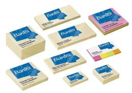Karteczki samoprzylepne bloczek 50x50mm 240 kartek żółty 400086400 BANTEX