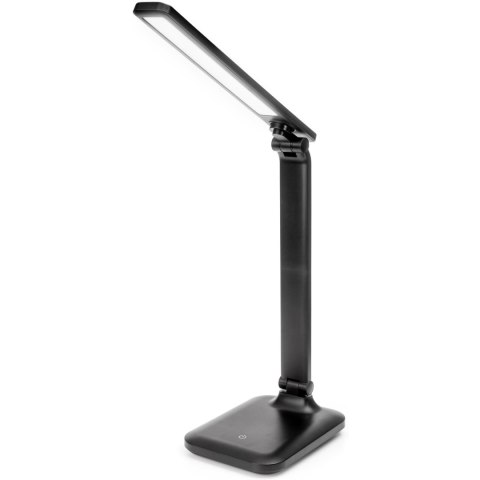 Lampka biurkowa led PLATINET REMUS czarna 5W 250lm 4500K z gniazdem USB-A (46009) Lampka biurkowa led PLATINET REMUS czarna 5W 250lm 4500K z gniazdem USB-A (46009)