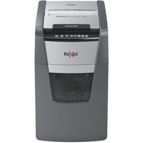 Niszczarka REXEL Optimum AutoFeed+ 150X P4, 150 kartek, kosz 44L 2020150XEU Niszczarka REXEL Optimum AutoFeed+ 150X P4, 150 kartek, kosz 44L 2020150XEU
