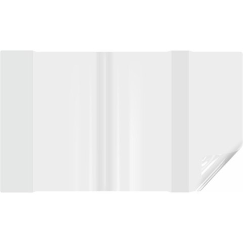 Okładki regulowane na książki i zeszyty E5 bezbarwne 25 sztuk 27,7x39,3-43,7cm OZB-48 BIURFOL Okładki regulowane na książki i zeszyty E5 bezbarwne 25 sztuk 27,7x39,3-43,7cm OZB-48 BIURFOL