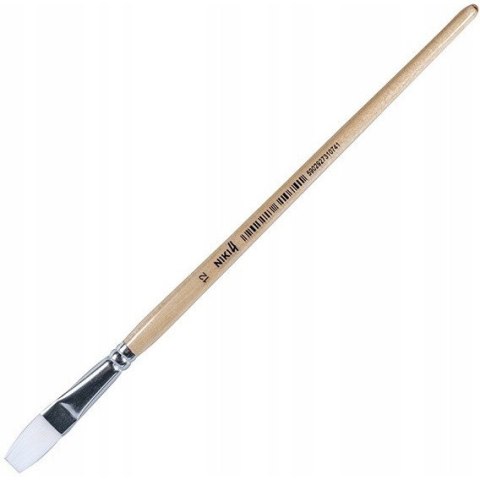 Pędzle nylonowe płaskie nr 12 6812 KOH-I-NOOR Pędzle nylonowe płaskie nr 12 6812 KOH-I-NOOR