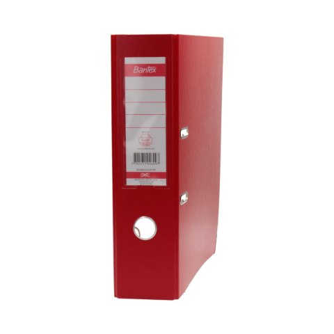 Segregator na dokumenty A4 80mm XXL czerwony z szyną 100551788 BANTEX Segregator na dokumenty A4 80mm XXL czerwony z szyną 100551788 BANTEX