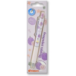 Długopis automatyczny zapachowy WINOGRONA 0,5mm niebieski TT8952 PENMATE