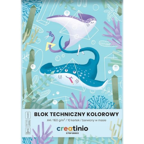 Blok techniczny A4 10k kolorowy CREATINIO 400176669 TOP 2000 Blok techniczny A4 10k kolorowy CREATINIO 400176669 TOP 2000