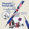 Długopis automatyczny Brytujczyk niebieski TO-068 TOMA