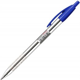Długopis automatyczny FLEXI click niebieski 1.0mm TT7984 PENMATE
