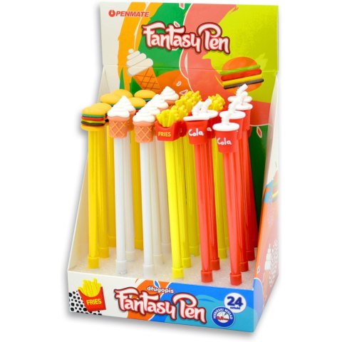 Długopis fantazyjny FOOD 0,8mm niebieski TT8514 PENMATE Długopis fantazyjny FOOD 0,8mm niebieski TT8514 PENMATE