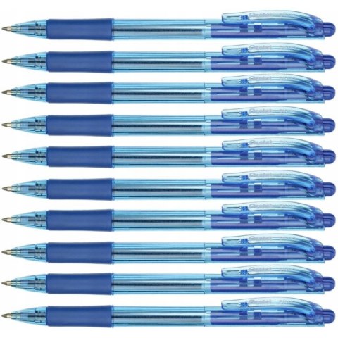Długopis pstrykany WOW BK417 niebieski (10sztuk) PENTEL Długopis pstrykany WOW BK417 niebieski (10sztuk) PENTEL